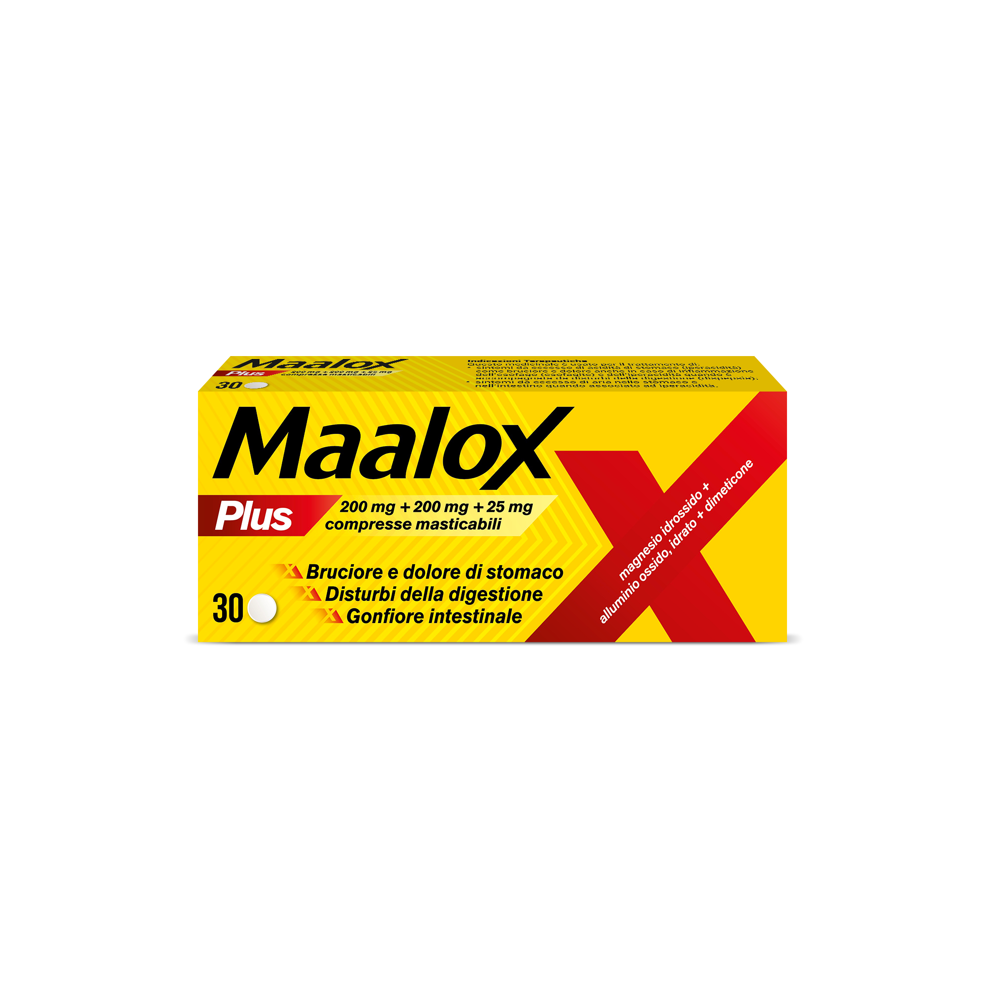 MAALOX PLUS*30CPR MAST - farmaciaverde.it