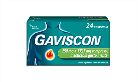 GAVISCON*24CPR MENT250+133,5MG - farmaciaverde.it