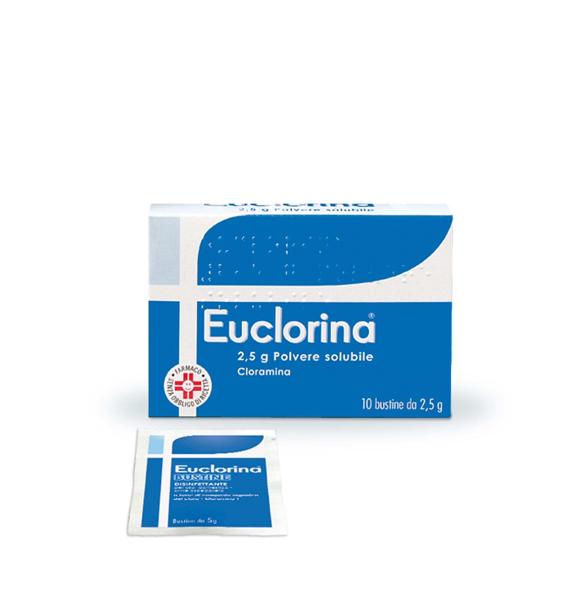 EUCLORINA*POLV SOL 10BUST 2,5G - farmaciaverde.it