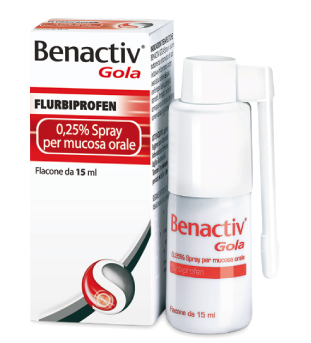 BENACTIV GOLA*SPRAY 15ML 0,25% - farmaciaverde.it