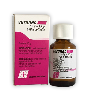 VERUNEC*FL 15G+15G/100G COLLOD - farmaciaverde.it