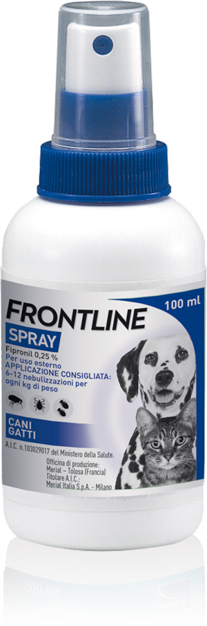 FRONTLINE SPRAY*FL 100ML+POMP - farmaciaverde.it