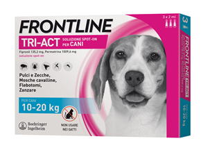 FRONTLINE TRI-ACT*3PIP 10-20KG - farmaciaverde.it