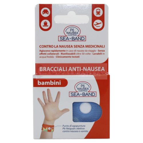 BRACCIALE ANTI NAUSEA PER BAMBINI P6 NAUSEA CONTROL 2 PEZZI - farmaciaverde.it