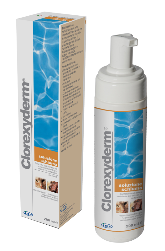 CLOREXYDERM SOLUZIONE SCHIUMA 200 ML - farmaciaverde.it