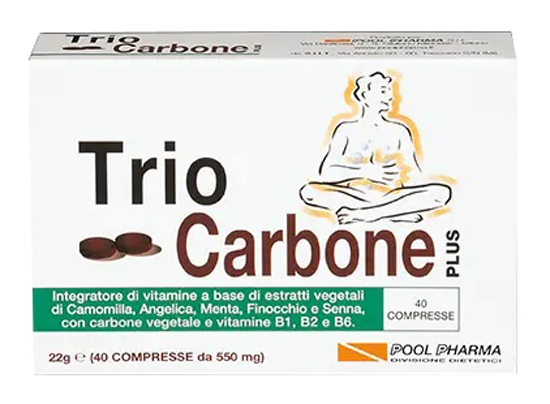 TRIOCARBONE PLUS 40 COMPRESSE - farmaciaverde.it