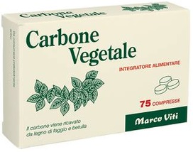 CARBONE VEGETALE 25 COMPRESSE - farmaciaverde.it