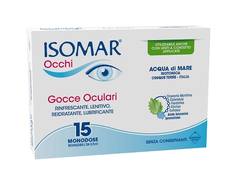 ISOMAR OCCHI GOCCE OCULARI ALL'ACIDO IALURONICO 0,20% 15 FLACONCINI - farmaciaverde.it