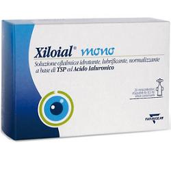 SOLUZIONE OFTALMICA IDRATANTE LUBRIFICANTE XILOIAL 20 MONODOSE DA 0,5ML - farmaciaverde.it