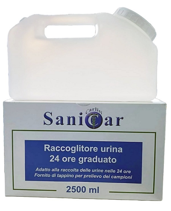 CONTENITORE PER URINA SANICAR 24H - farmaciaverde.it