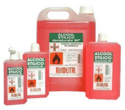 ALCOOL ETILICO DENATURATO 90% 250 ML - farmaciaverde.it
