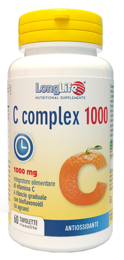 LONGLIFE C COMPLEX 1000 T/R 60 TAVOLETTE - farmaciaverde.it