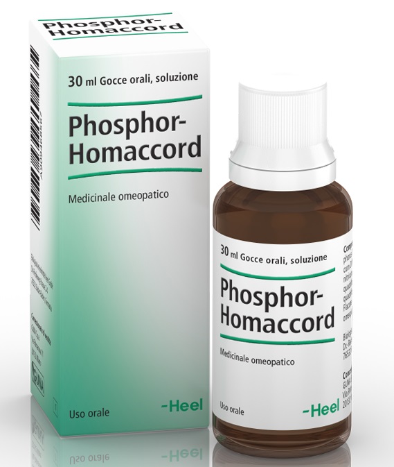 HEEL PHOSPHOR-HOMACCORD GOCCE 30 ML - farmaciaverde.it