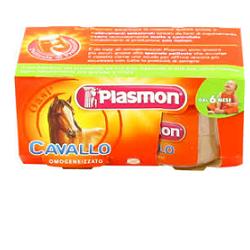 PLASMON OMOGENEIZZATO CAVALLO 80 G X 2 PEZZI - farmaciaverde.it