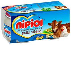NIPIOL OMOGENEIZZATO VITELLO POLLO 80 G 2 PEZZI - farmaciaverde.it