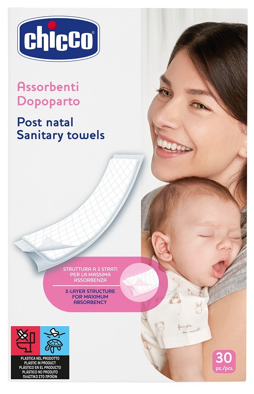 CHICCO ASSORBENTI PROTECTION POSTPARTO 30 PEZZI - farmaciaverde.it