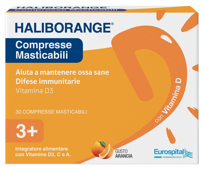 HALIBORANGE 30 COMPRESSE MASTICABILI 450MG - farmaciaverde.it