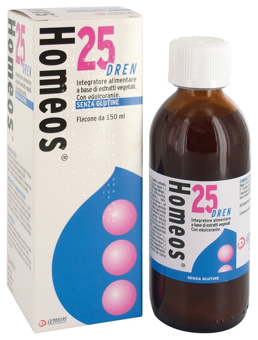 HOMEOS 25 DREN GOCCE 150 ML - farmaciaverde.it