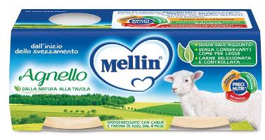 MELLIN OMOGENEIZZATO AGNELLO 2 X 120 G - farmaciaverde.it
