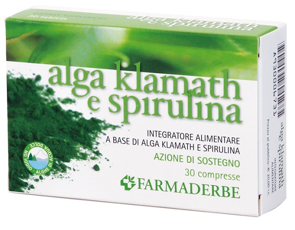 ALGA KLAMATH E SPIRULINA 30 COMPRESSE - farmaciaverde.it