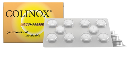 COLINOX 40 COMPRESSE MASTICABILI GASTROFUNZIONALI 56 G - farmaciaverde.it