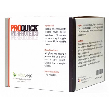 PROQUICK 21 BUSTINE - farmaciaverde.it