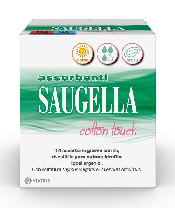 SAUGELLA COTTON TOUCH ASSORBENTI GIORNO 14 PEZZI TAGLIO PREZZO - farmaciaverde.it