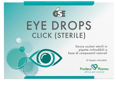 GSE EYE DROPS CLICK GOCCE OCULARI 10 PIPETTE 0,5 ML - farmaciaverde.it
