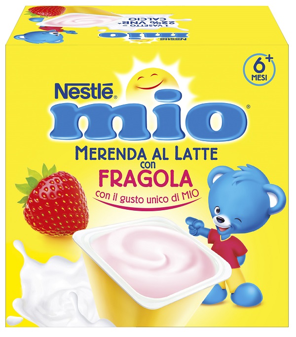 MIO MERENDA FRAGOLA 4 X 100 G - farmaciaverde.it