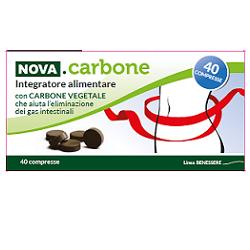 NOVA CARBONE VEGETALE 40 COMPRESSE - farmaciaverde.it