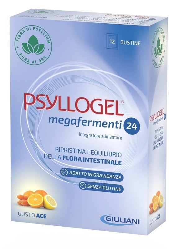 PSYLLOGEL MEGAFERMENTI 24 ACE 12 BUSTE 3 G - farmaciaverde.it