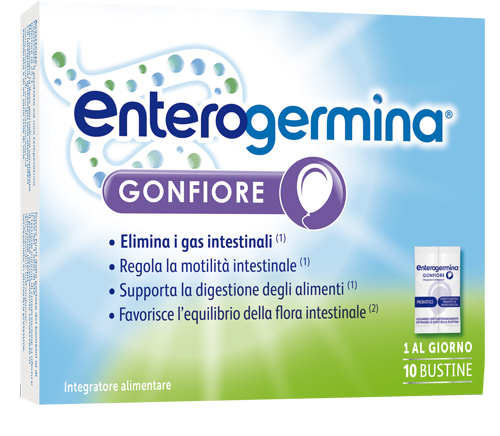 ENTEROGERMINA GONFIORE 10 BUSTINE BIPARTITE - farmaciaverde.it