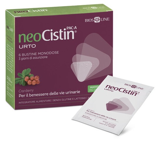 NEOCISTIN PAC A URTO 6 BUSTINE MONODOSE - farmaciaverde.it