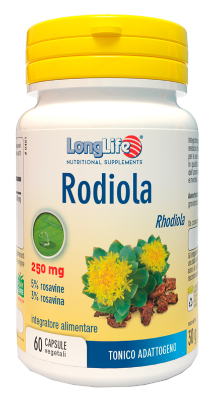 LONGLIFE RODIOLA 60 CAPSULE VEGETALI - farmaciaverde.it