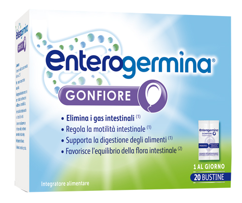 ENTEROGERMINA GONFIORE 20 BUSTINE BIPARTITE - farmaciaverde.it