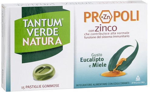 TANTUM VERDE NATURA PASTIGLIE GOMMOSE EUCALIPTO & MIELE 30 G - farmaciaverde.it