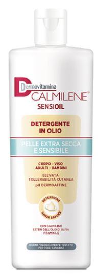 DERMOVITAMINA CALMILENE SENSIOIL DETERGENTE IN OLIO SENZA SAPONE PER PELLE EXTRA SECCA E SENSIBILE 500 ML - farmaciaverde.it