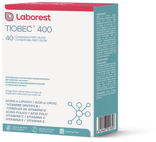 TIOBEC 400 40 COMPRESSE FAST-SLOW DA 1,28 G - farmaciaverde.it