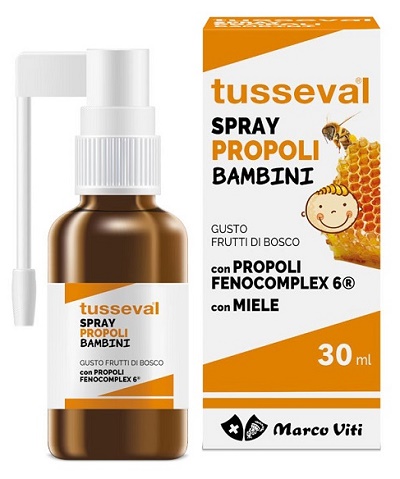 TUSSEVAL GOLA PROPOLI SPRAY PER BAMBINI 30 ML - farmaciaverde.it