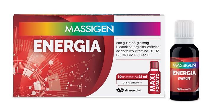 MASSIGEN ENERGIA 10 FLACONI DA 25 ML - farmaciaverde.it