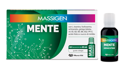 MASSIGEN MENTE 10 FLACONI DA 25 ML - farmaciaverde.it