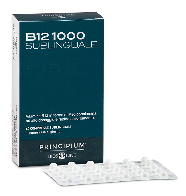 PRINCIPIUM B12 1000 60 COMPRESSE SUBLINGUALI - farmaciaverde.it