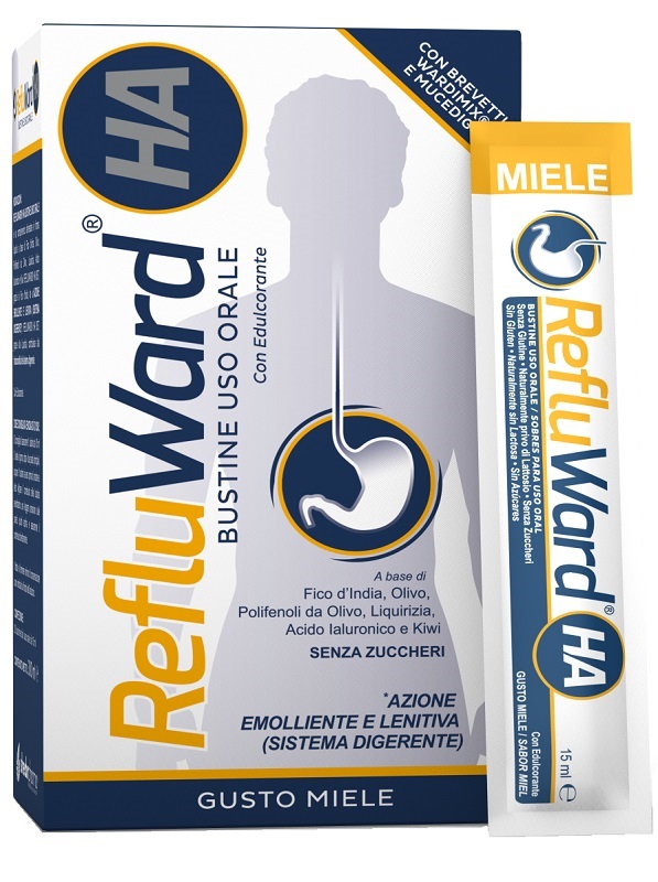 REFLUWARD HA 20 STICK X 15 ML GUSTO MIELE - farmaciaverde.it