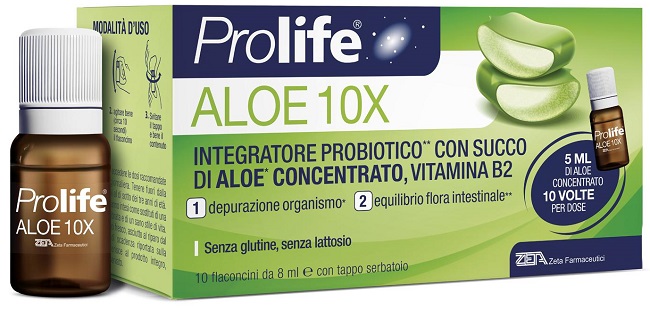 PROLIFE ALOE 10 FLACONI X 8 ML - farmaciaverde.it