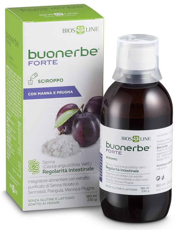 BUONERBE FORTE SCIROPPO 180 ML - farmaciaverde.it