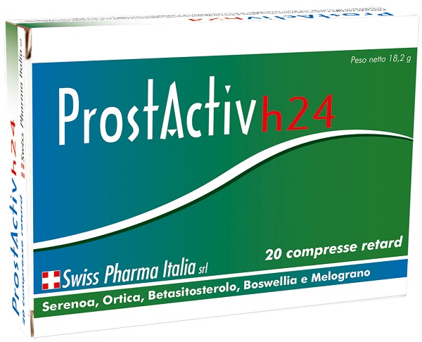 PROSTACTIV H24 20 COMPRESSE RETARD - farmaciaverde.it