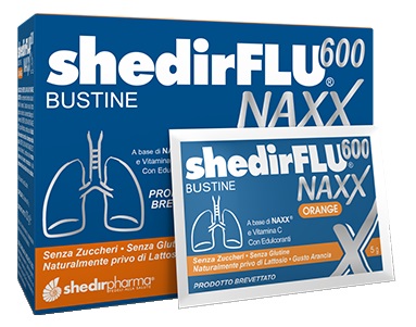 SHEDIRFLU 600 NAXX ARANCIA SENZA ZUCCHERI 20 BUSTINE - farmaciaverde.it