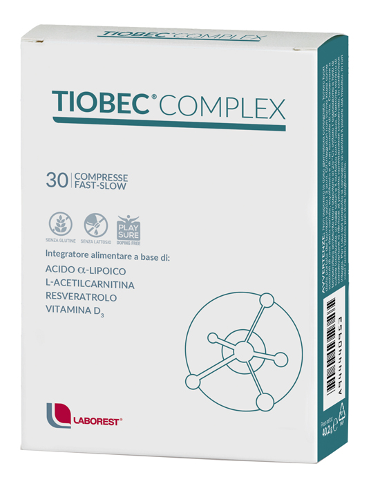 TIOBEC COMPLEX 30 COMPRESSE FAST SLOW - farmaciaverde.it