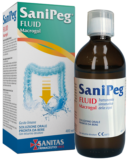 SANIPEG FLUID MACROGOL 480 ML - farmaciaverde.it