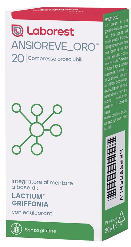 ANSIOREVE ORO 20 COMPRESSE - farmaciaverde.it